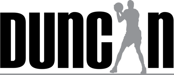 Duncan San Antonio Spurs - Logo Tim Duncan Png (600x259), Png Download