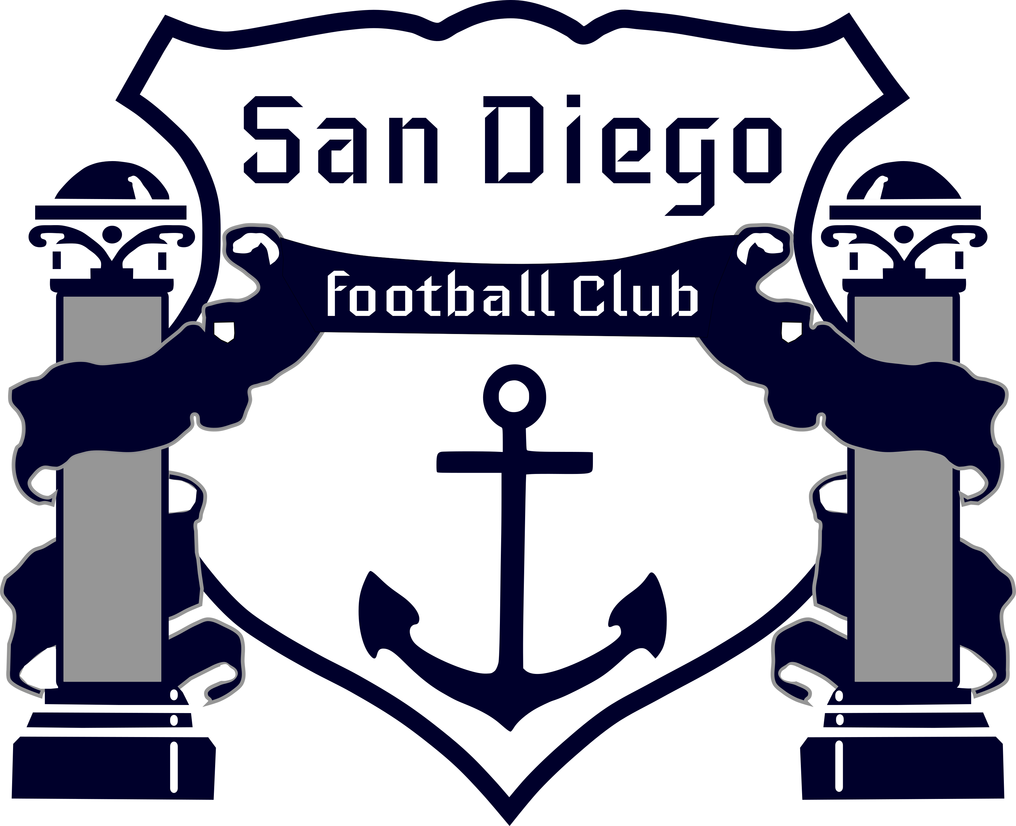 Sd Sheild3 - San Diego (3268x2656), Png Download