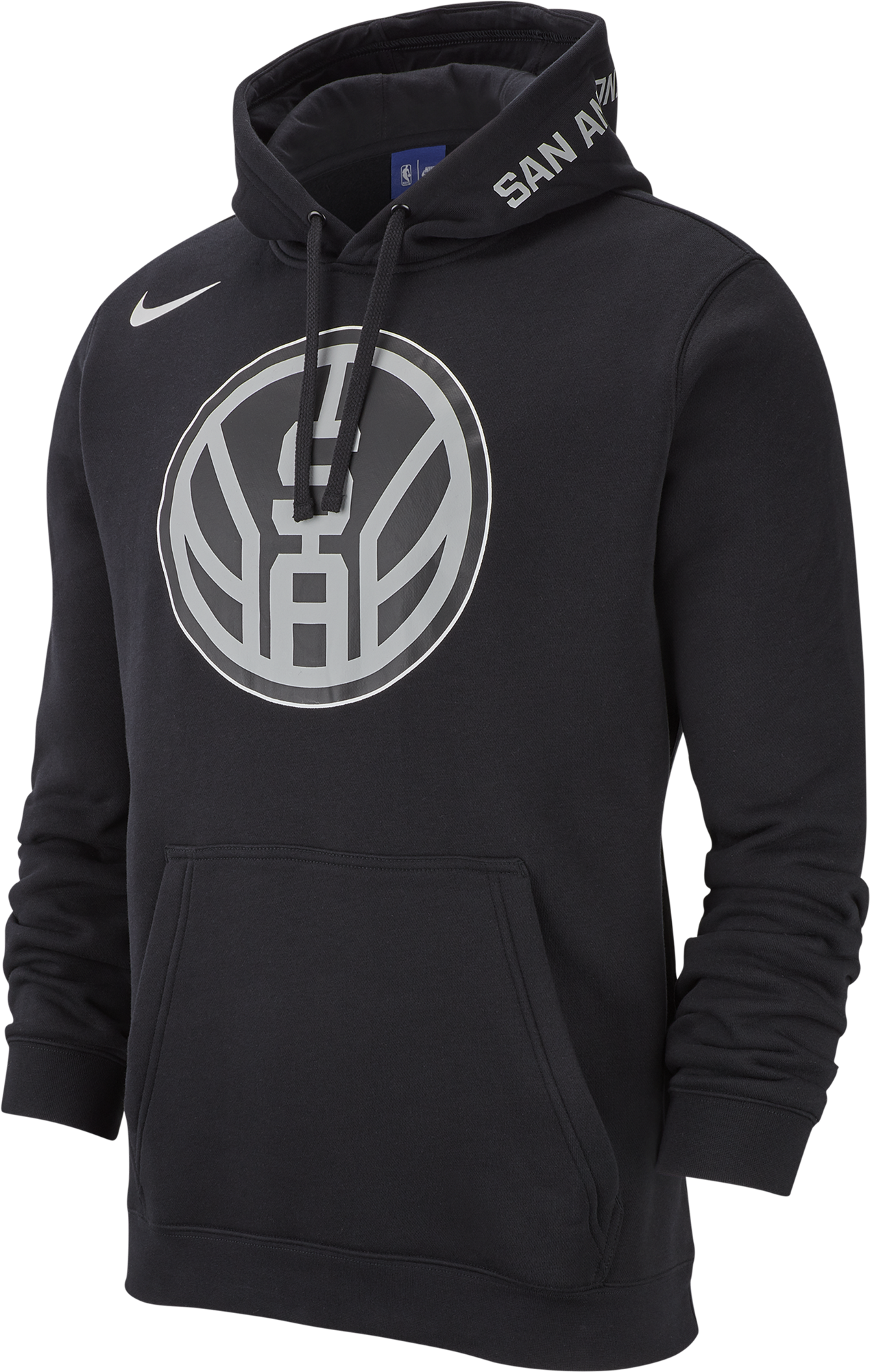 Nike Nba San Antonio Spurs Pullover Hoodie - Hoodie (2000x2000), Png Download