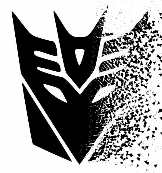 Decepticon Logo Tf Transformers - Transformer Decal (538x575), Png Download