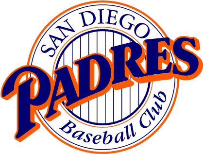 San Diego Chargers Logos - San Diego Padres 90s Logo (437x331), Png Download