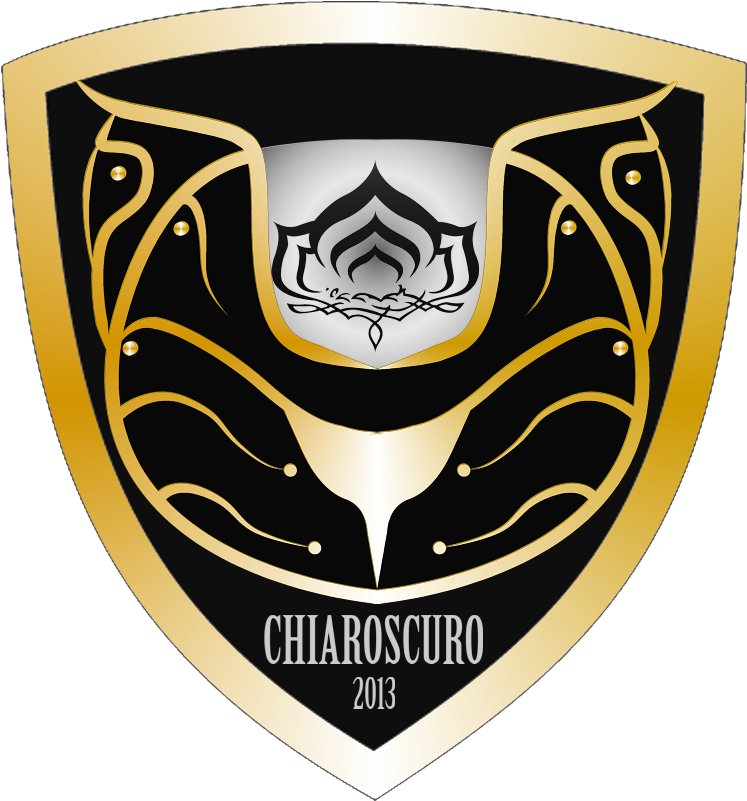 Chiaroscuro, Warframe Clan Emblem V1 - Chiaroscuro / Claroscuro By Alvaro Torres-calderon (800x800), Png Download