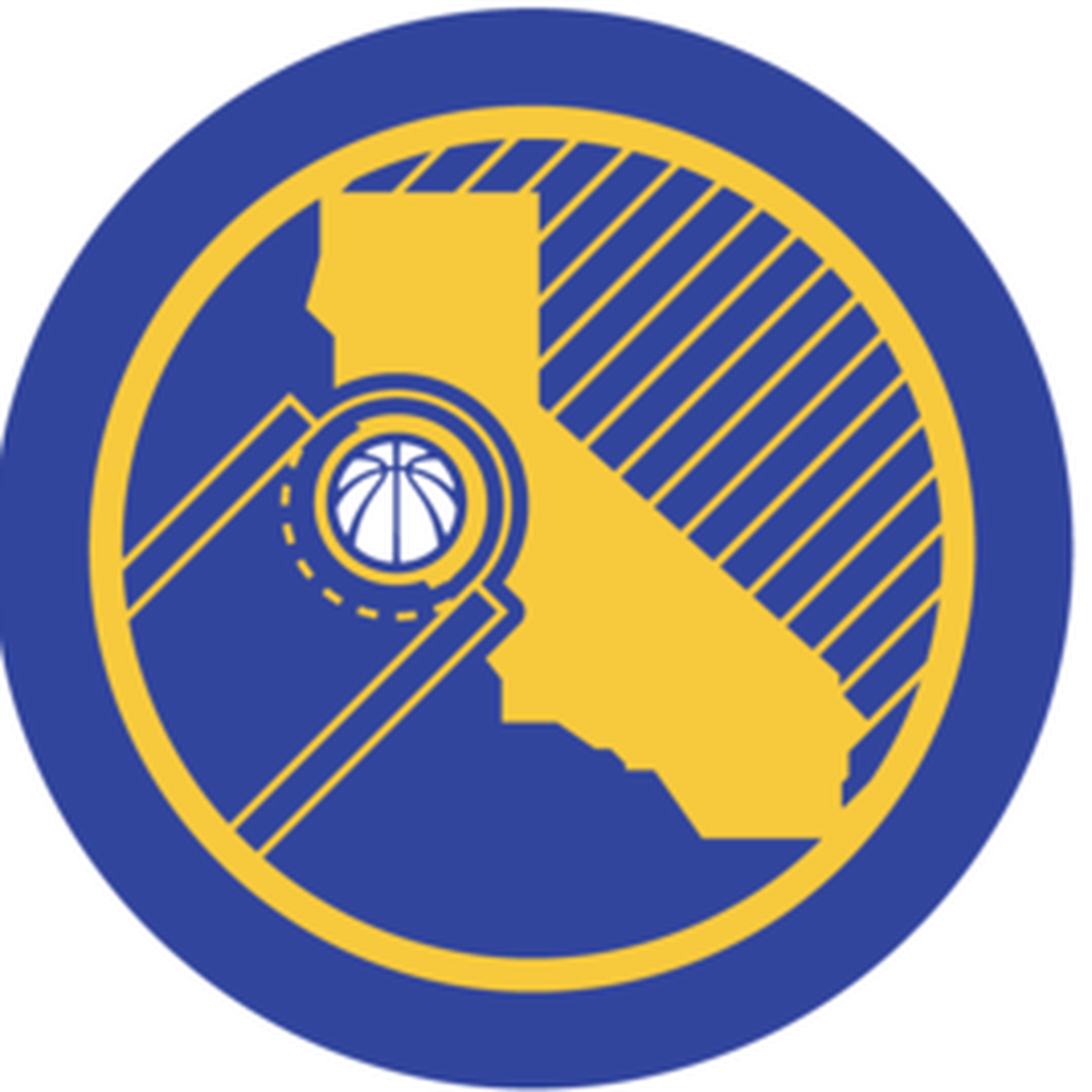 Banner Free Library Art And Ellis Of Mind - Golden State Warriors Logo Transparent (1400x1400), Png Download