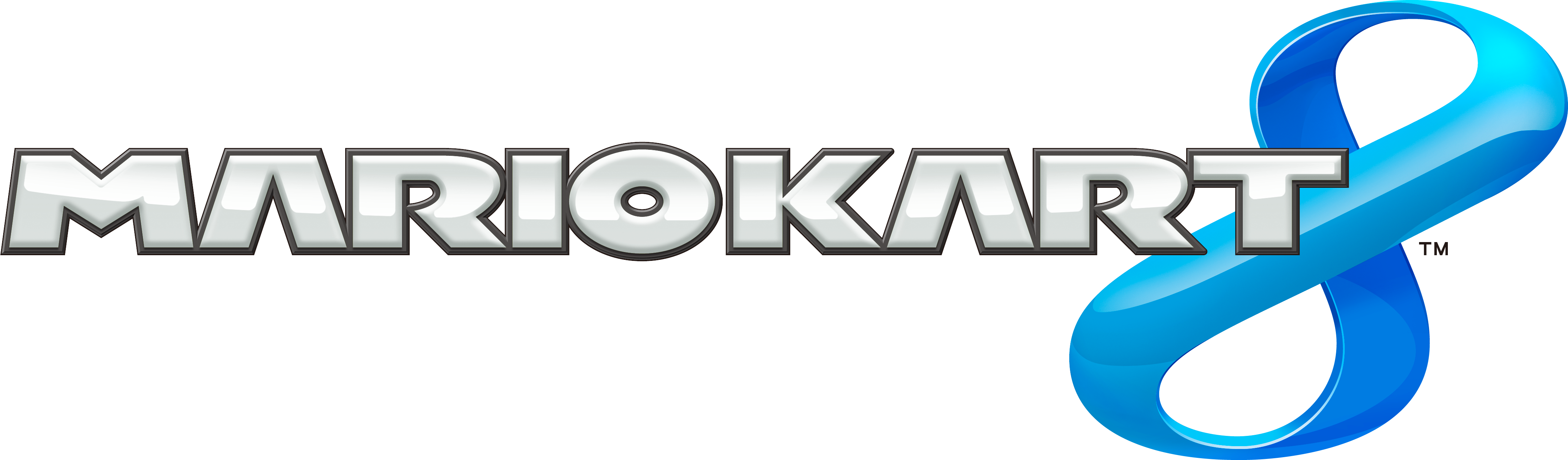 Mario Kart 8 Logo (4411x1296), Png Download