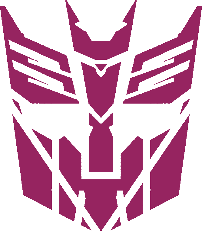This Is My Mish-mash Of The - Autobot And Decepticon Logo Mixed (667x765), Png Download
