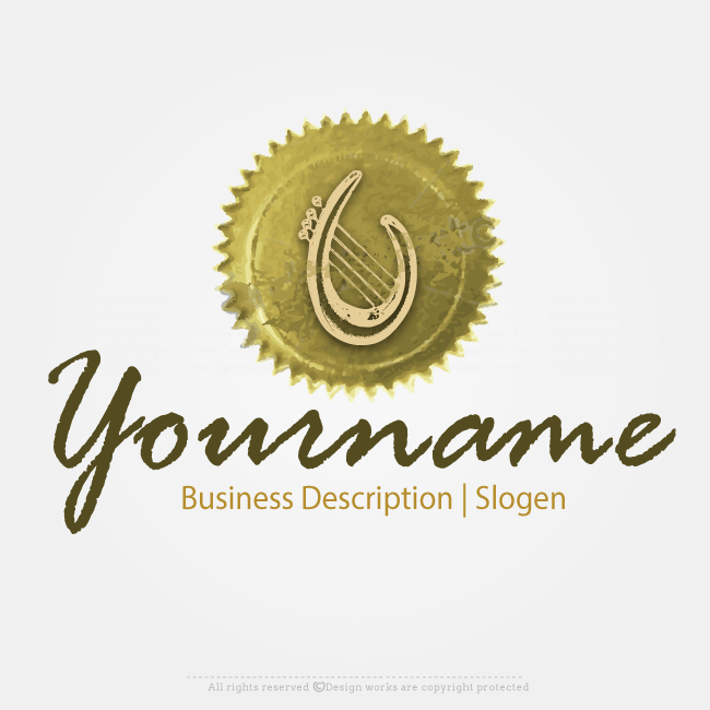 Create Logo Online - Door Sign Bamboo Printed (650x650), Png Download