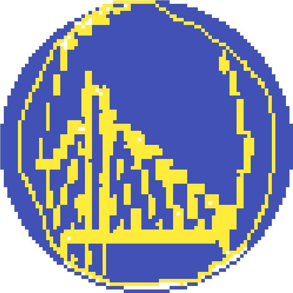 Golden State Warriors Logo Png Download - Circle (1200x1200), Png Download