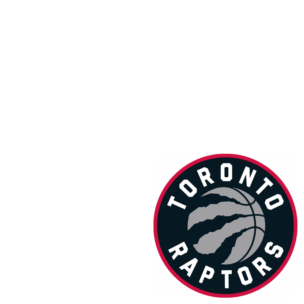 Go, Toronto Raptors - Toronto Raptors Logo Transparent (1000x1000), Png Download
