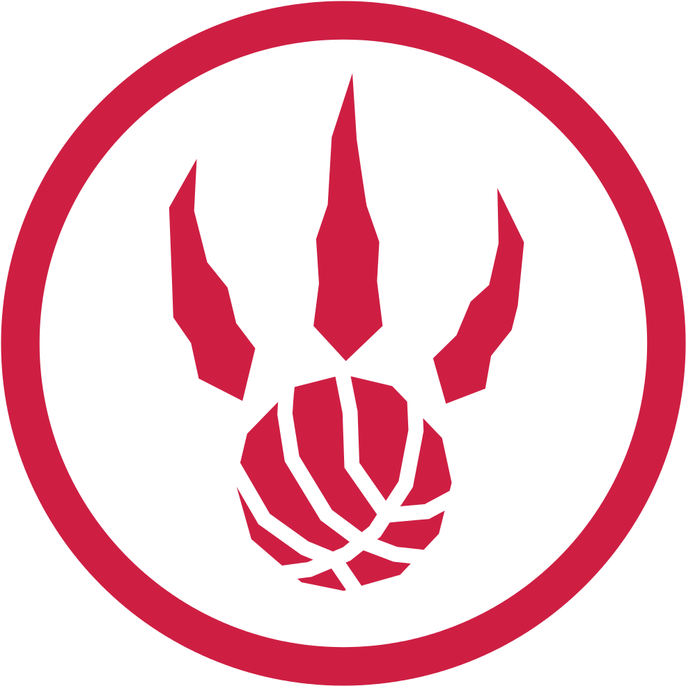 Toronto Raptors Alternate Logo - Toronto Raptors Logo Claw (1024x1024), Png Download