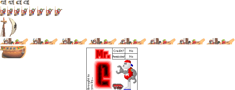 Nintendo Logo - Pitate Shy Guy Sprite Sheet (781x300), Png Download