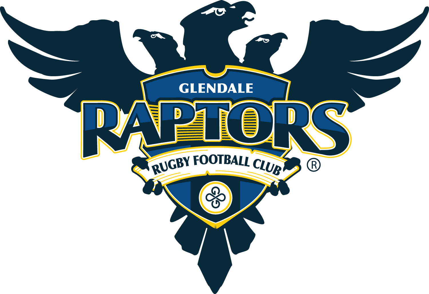 Glendale Raptors Announce Team, Coaches, & Ticket Sales - Glendale Raptors Rugby Logo (1500x1030), Png Download