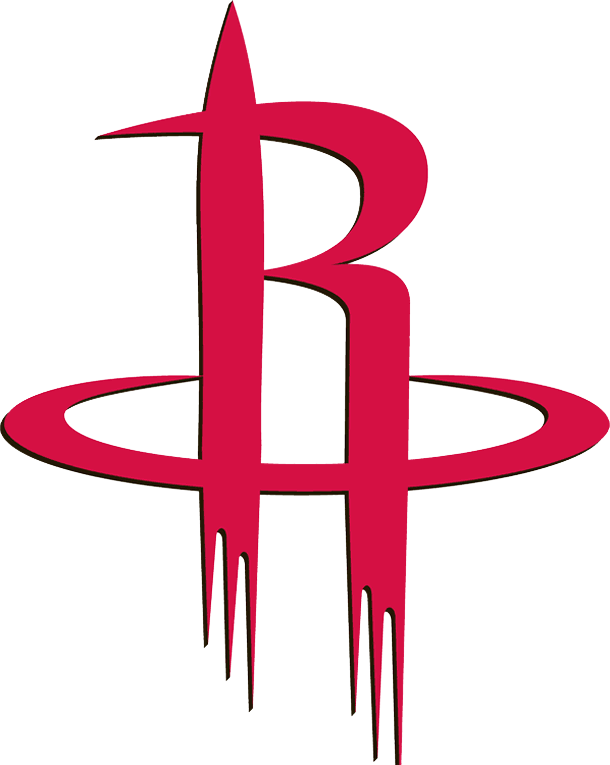 Gameday Laker Rockets Los - Houston Rockets Logo (610x765), Png Download