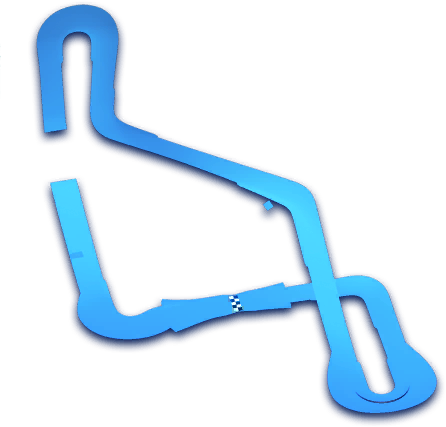 Mario Kart 8 Deluxe Track Maps (446x427), Png Download