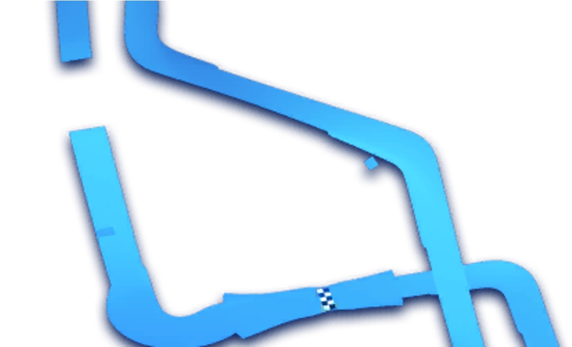 Mario Kart 8 Mario Kart Stadium Map (1200x675), Png Download