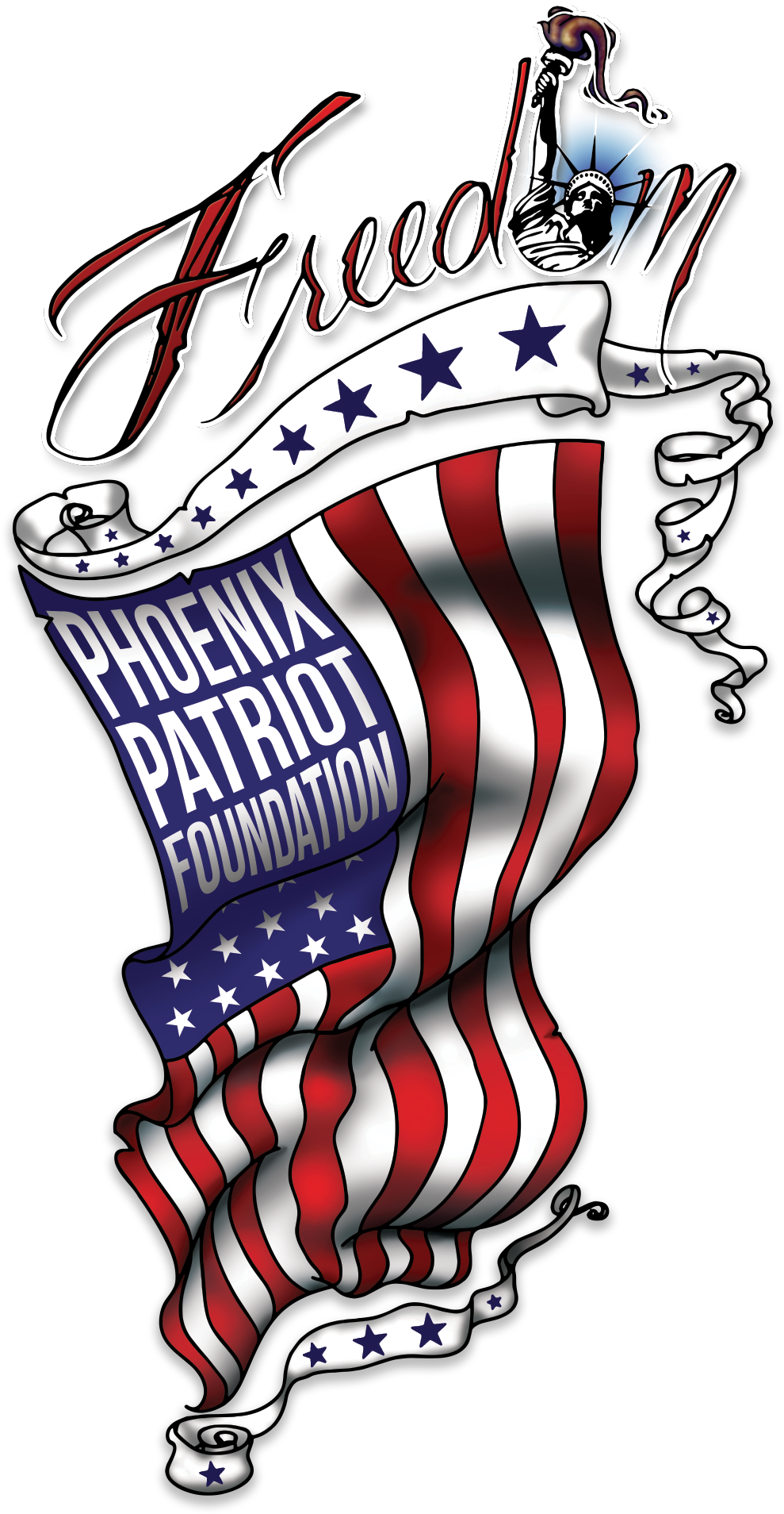 Graphic Stock The Phoenix Patriot Band - Flag Of Phoenix (1200x2043), Png Download