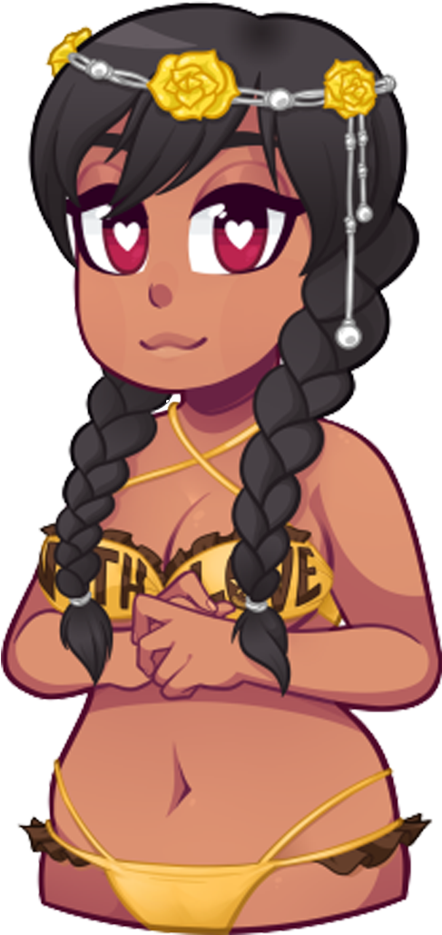 With Love - Huniepop Beli (593x1080), Png Download