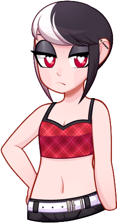 Audrey Half N' Half And Thottie - Audrey Belrose (273x451), Png Download