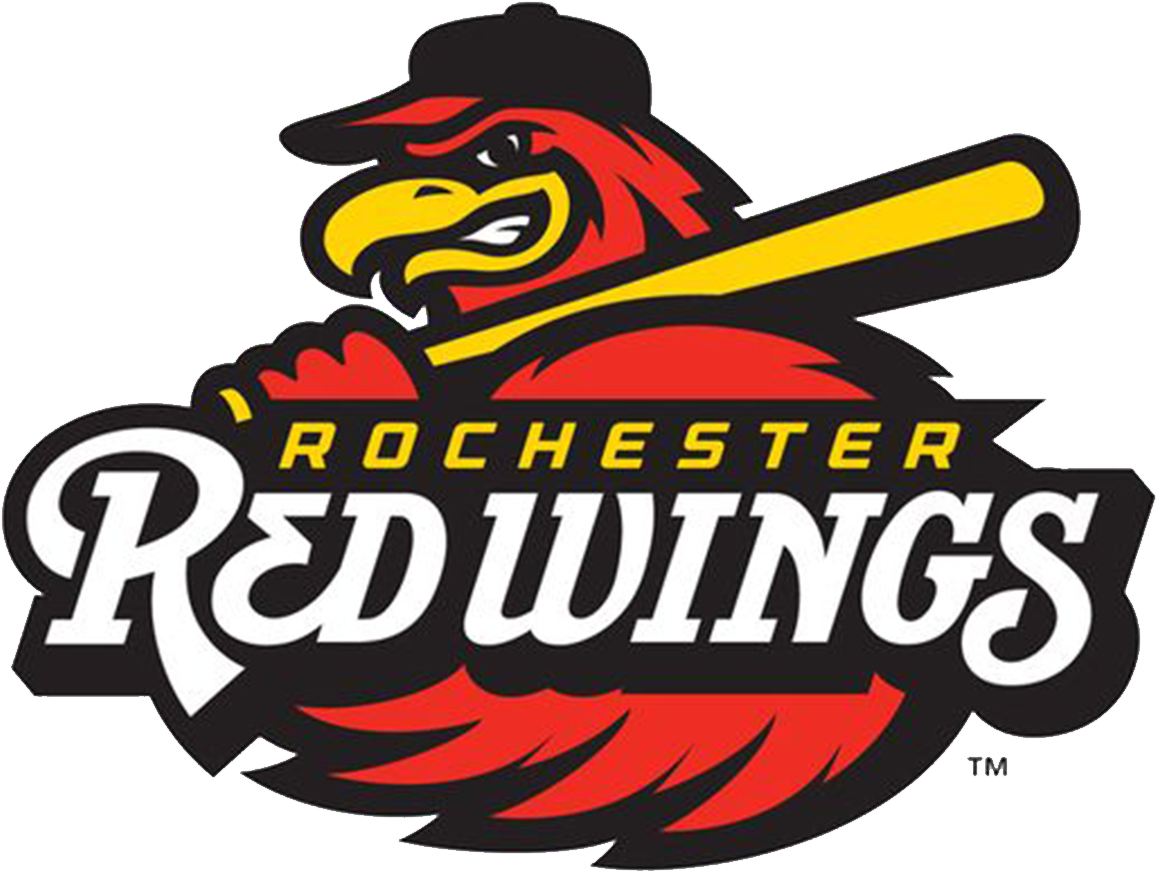 Rochester Red Wings Logo - Rochester Red Wings (633x478), Png Download