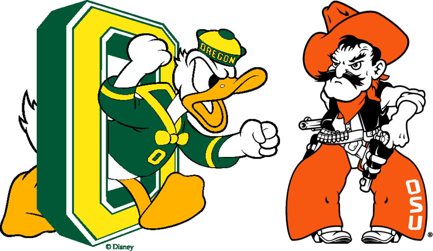 Oregon Ducks State University Pennant (1500x869), Png Download