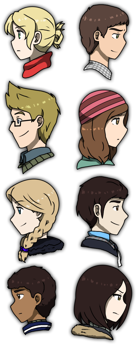 Until Dawn Babies By Magicalpouchofmagic On Deviantart - Until Dawn Emily Fan Art (587x1362), Png Download