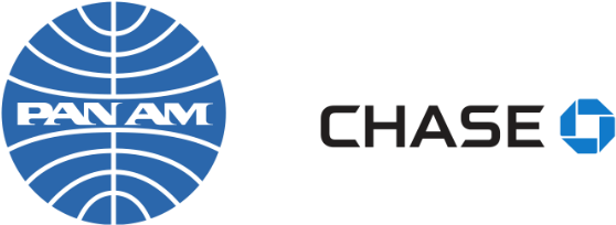 Chase Manhattan And Pan Am (right) Logos - T Shirt Panam (600x271), Png Download