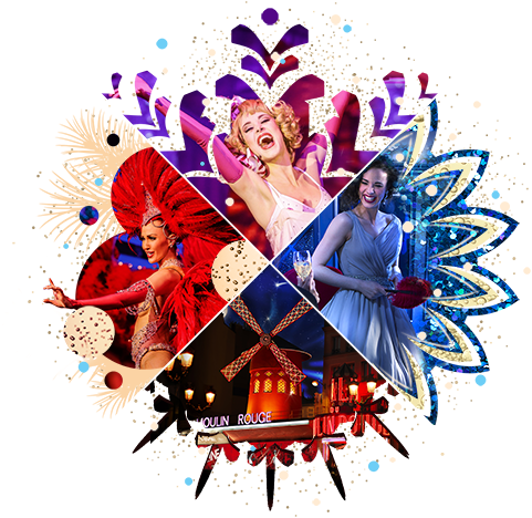 At 10 P - Poster: Poster: Poster Of Moulin Rouge, 16x16in. (575x532), Png Download