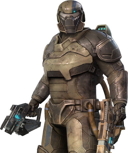 Warden - Alienware (495x594), Png Download