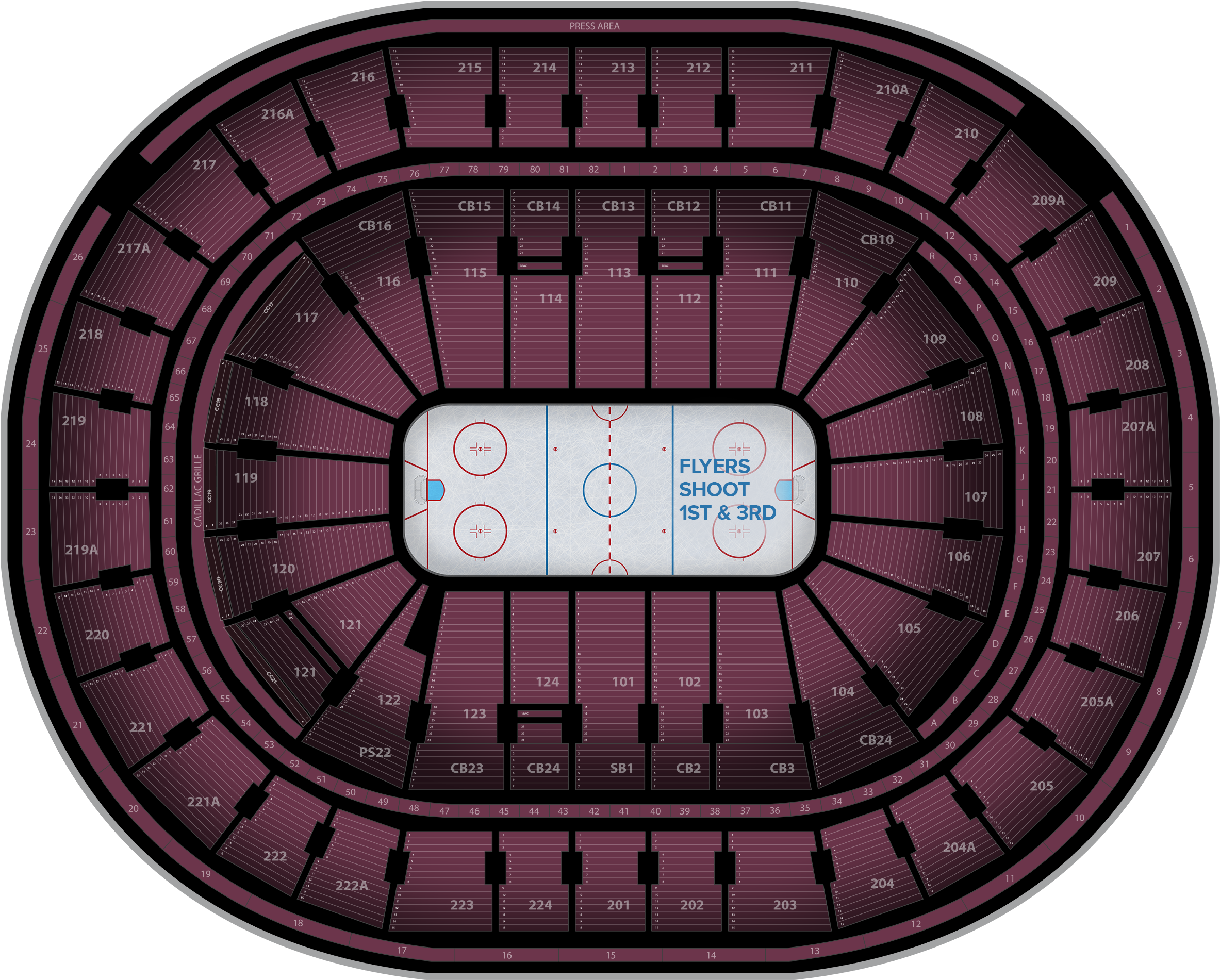 Wells Fargo Center Philadelphia (2560x1936), Png Download