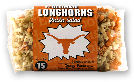 Texas Longhorns Pasta Salad - Snack (600x450), Png Download