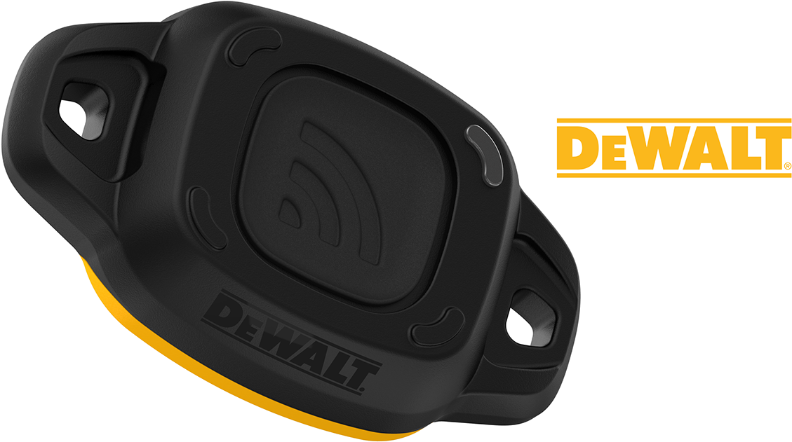 The Dewalt Tool Connect™ Tag Is A Tracker That Uses - Dewalt Cordless Battery 18v Li-ion 4.0ah - Dcb182-xe (1400x900), Png Download