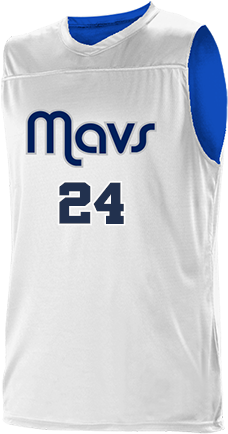 Dallas Mavericks Youth Reversible Basketball Jerseys - Active Tank (450x450), Png Download