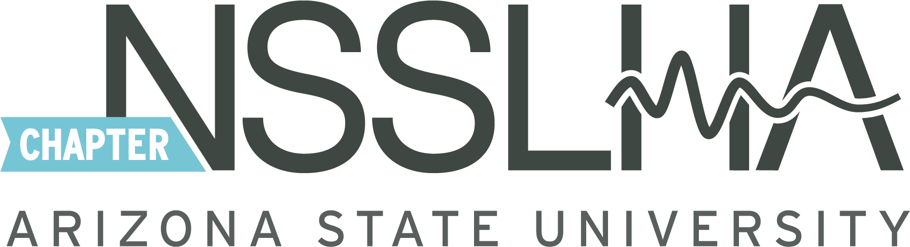 Arizona State University - National Student Speech Language Hearing Association (1813x505), Png Download