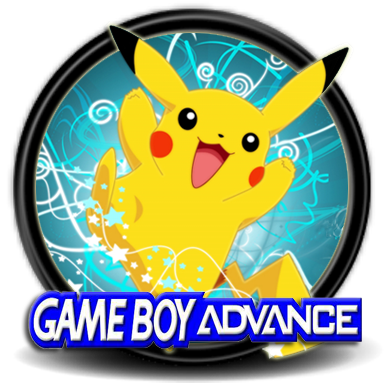 Gba Advance Icon - Pikachu Cartoon Mouse Pad/mouse Mat Rectangle (384x384), Png Download