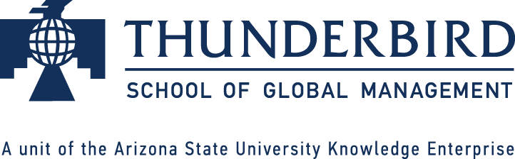 Register - Thunderbird School Of Global Management Logo (722x224), Png Download