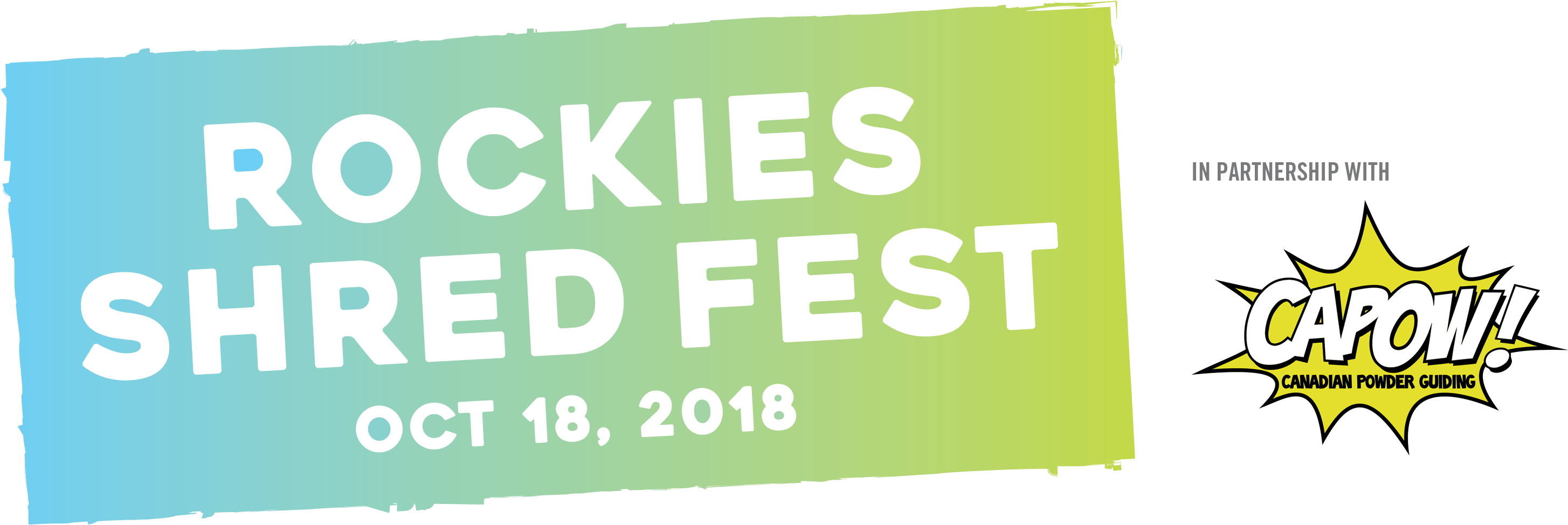 Rockies Shred Fest Oct - Banner (3010x1002), Png Download