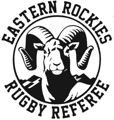 Picture - Rocky Mountain Rugby Referee Logo (370x391), Png Download
