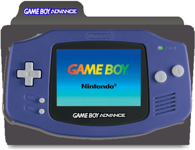 Game Boy Advance Icon Folder - ??????????? ?????????????? [game Boy Advance] (400x398), Png Download
