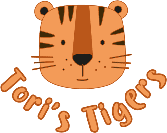 Tori's Tigers Logo - Animal (640x491), Png Download