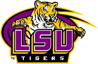 Lsu Tiger Logo - Louisiana State Football Team (436x282), Png Download