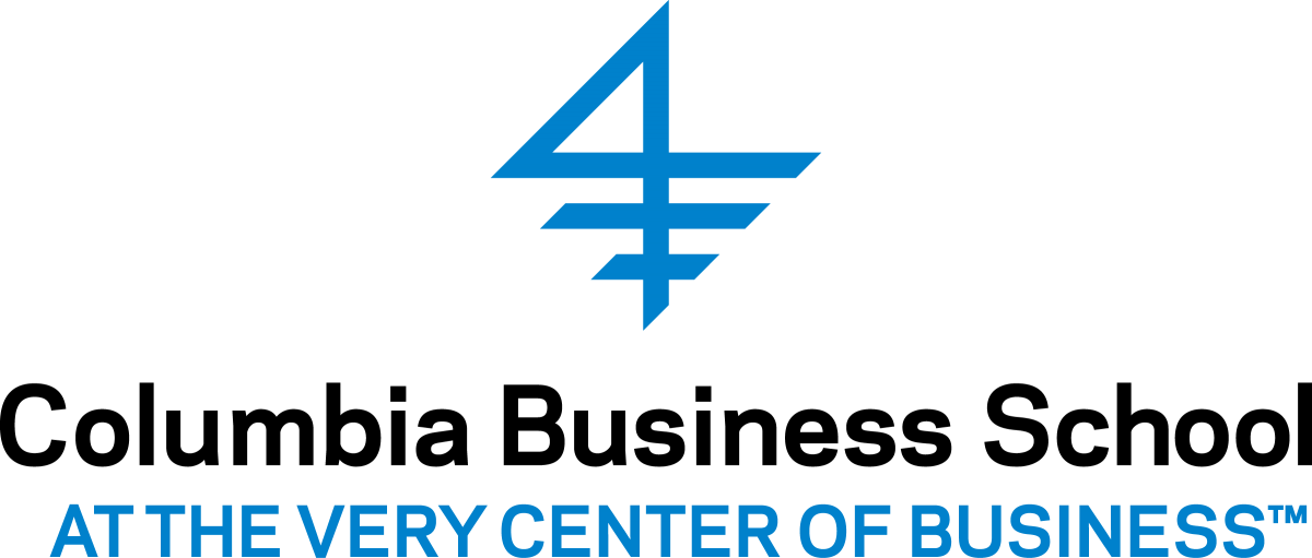 Stacked And Centered With Tagline - Columbia Business School Logo (1200x511), Png Download