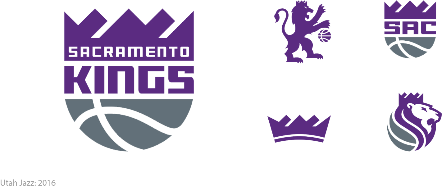 Sports Branding Nba New Logos Sacramento Kings - Sacramento Kings New Symbol (1710x826), Png Download