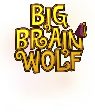 Big Brain Wolf - Astragon Software Gmbh Big Brain Wolf Pc-game (321x379), Png Download