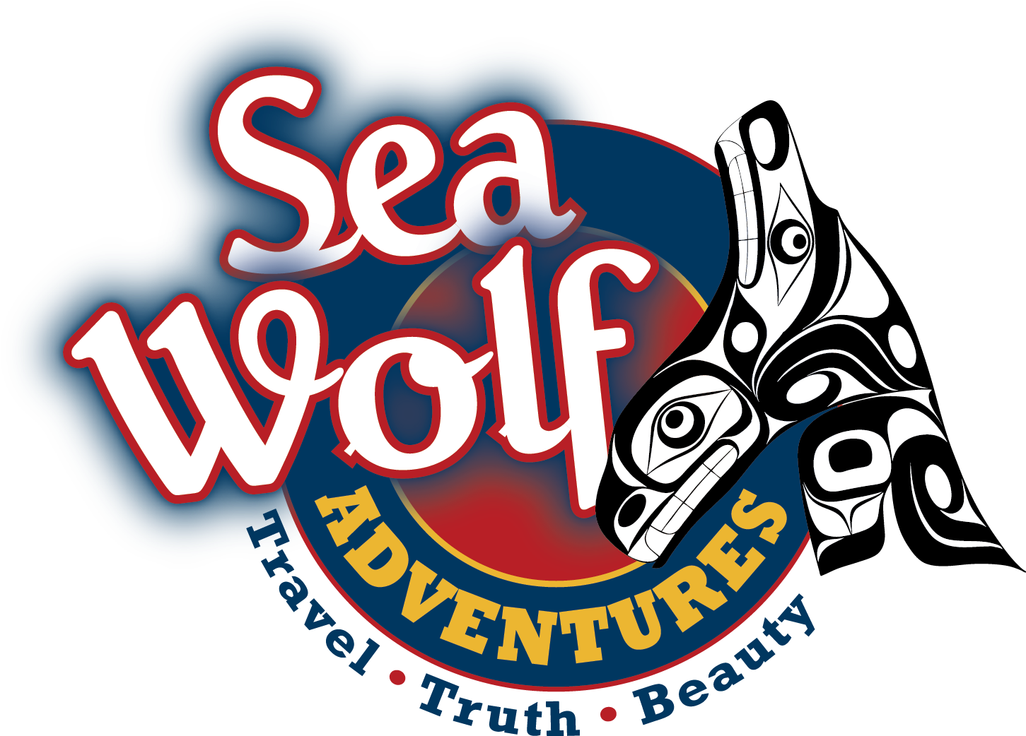 Sea Wolf Adventures Logo - Sea Wolf Adventures (600x436), Png Download