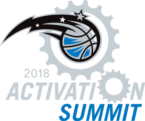 Orlando Magic Activation Summit Logo - Orlando Magic Vs Charlotte Hornets (500x418), Png Download