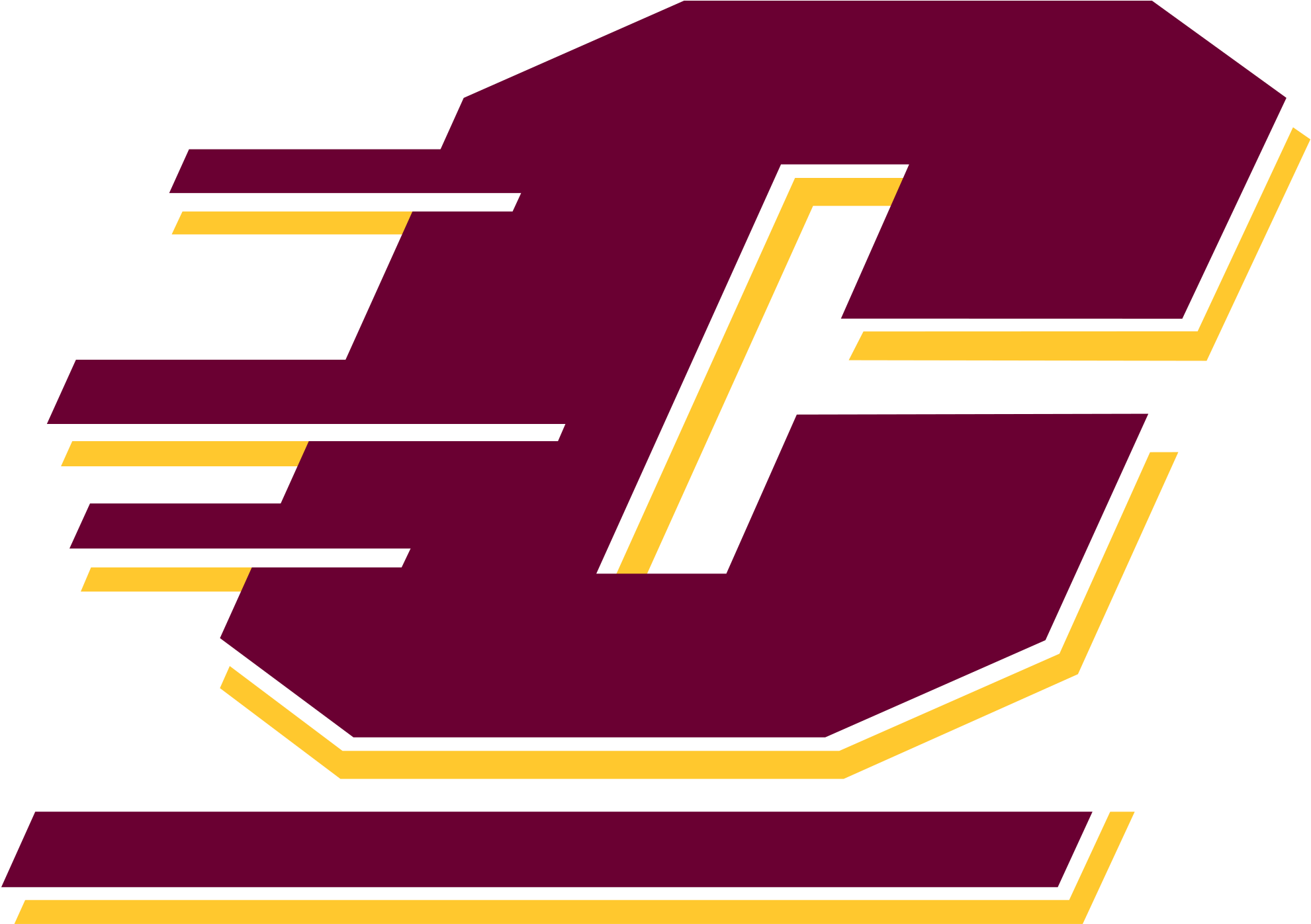 2018 Schedule - Central Michigan Chippewas Logo (2000x1416), Png Download