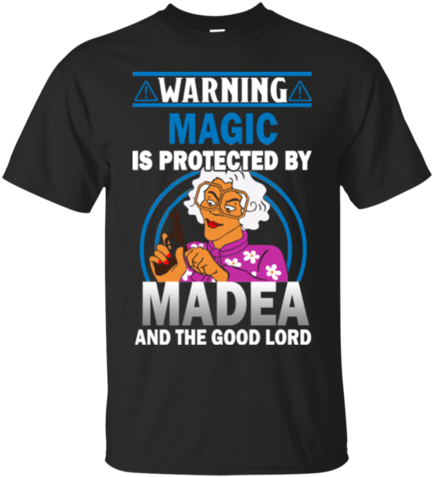 Orlando Magic T Shirts Is Protected By Madea And The - Walk Away I Have Anger Issues Grandma Nana Funny Tshirt (480x480), Png Download