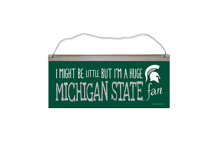 Michigan State Spartans I Might Be Little Sign - Legacy Athletic Michigan State Spartans ''i Might (700x1000), Png Download