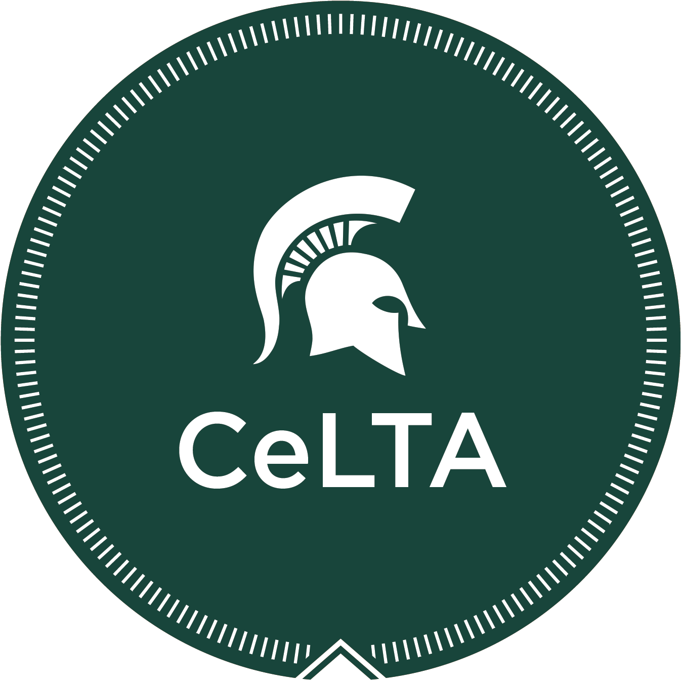 Michigan State University Celta Language School - Michigan State Spartans (1388x1368), Png Download