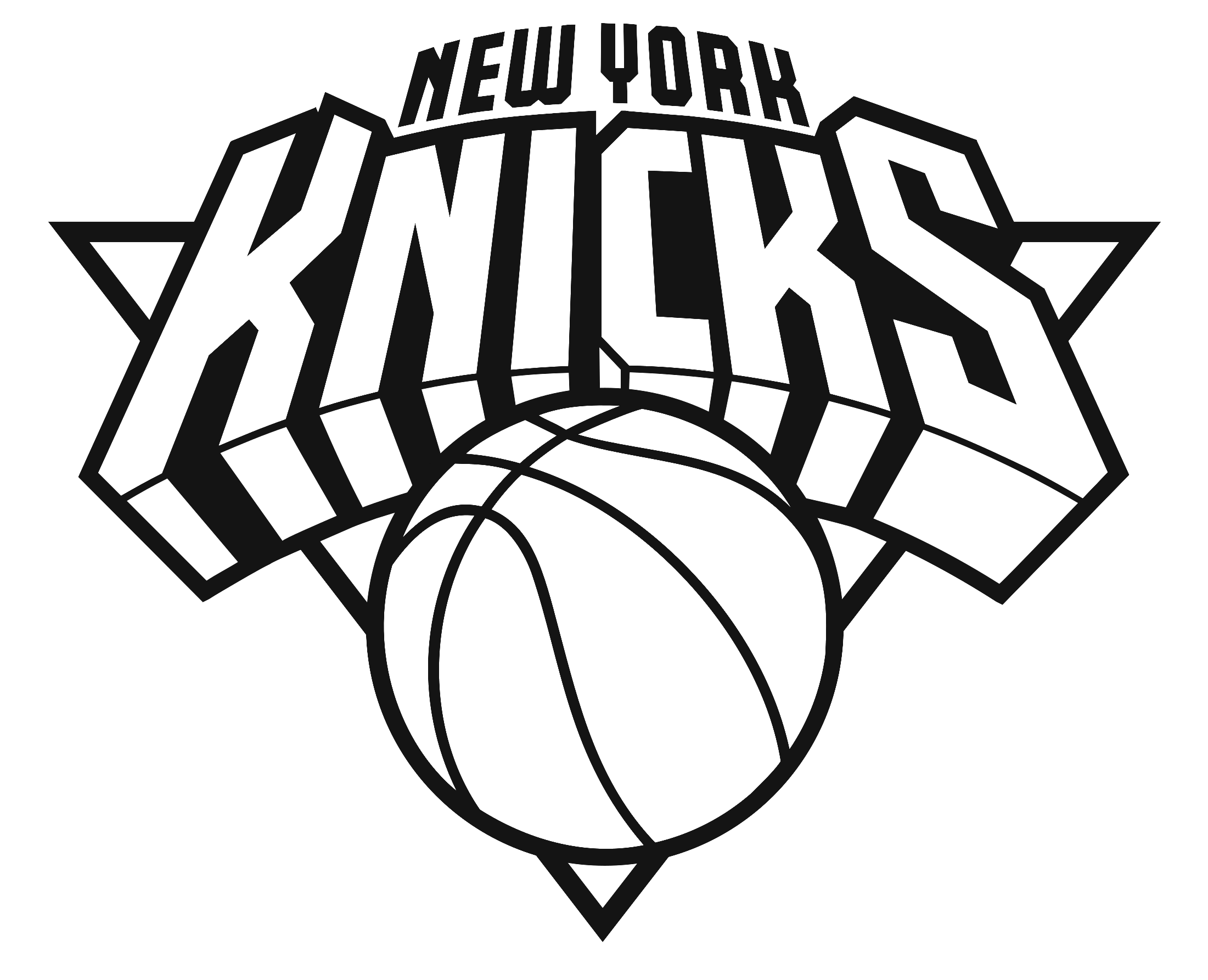 Png Free Library New York City Knicks Sport Orlando - New York Knicks Logo (2400x2000), Png Download