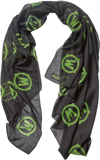 World Of Warcraft Logo Scarf - World Of Warcraft (550x550), Png Download
